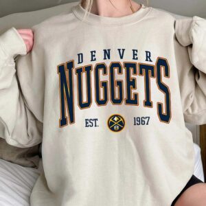 Vintage Denver Nuggets Basketball Fan Unisex Sweatshirt