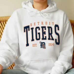 Vintage Detroit Tigers Baseball Fan Sweatshirt
