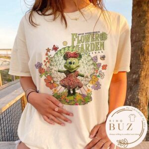 Vintage Disney Epcot Mickey And Friends Topiaries Shirt