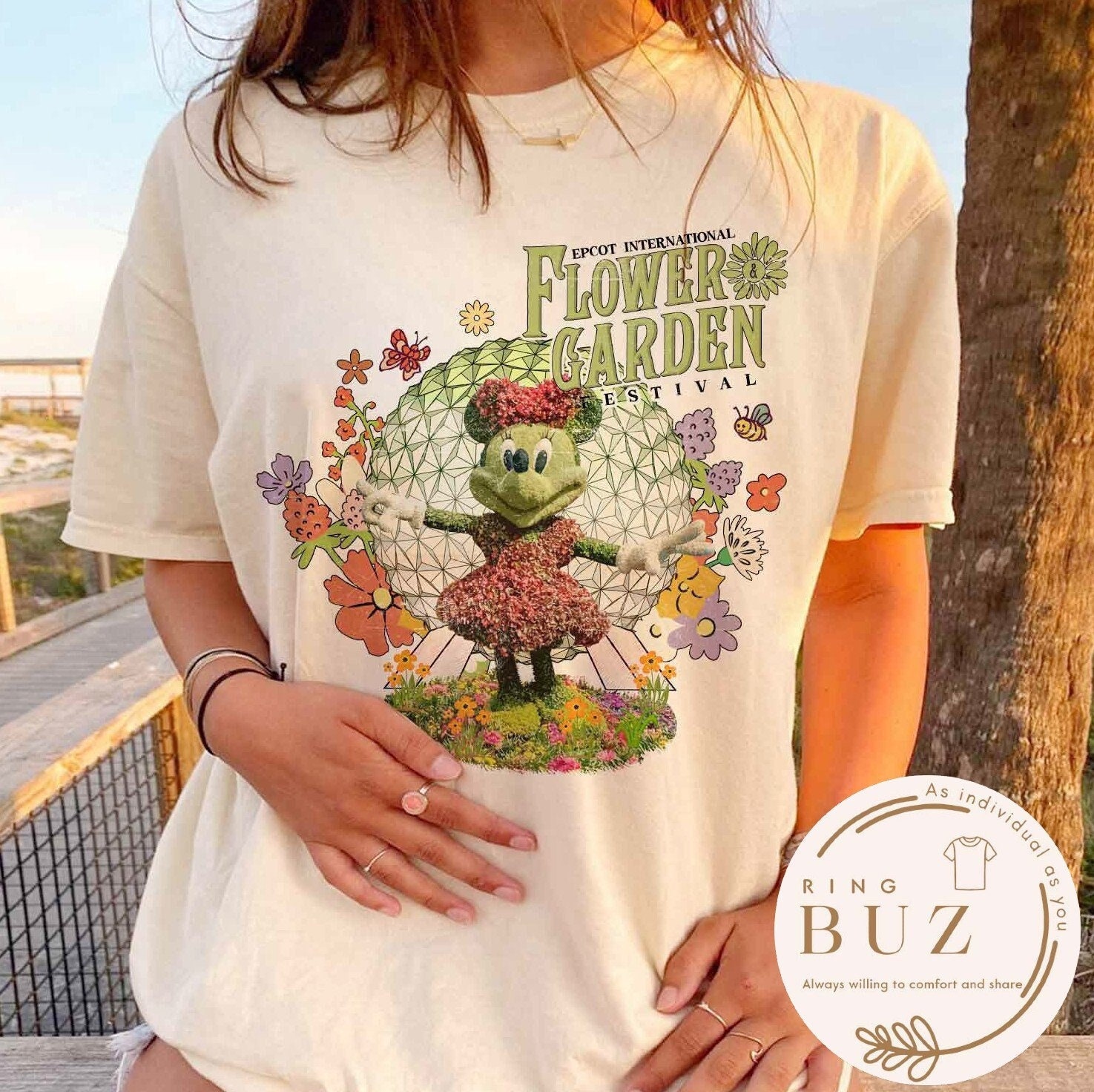Vintage Disney Epcot Mickey And Friends Topiaries Shirt Vintage Disney Epcot Mickey And Friends Topiaries Shirt