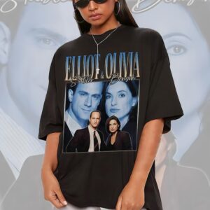 Vintage Elliot Stabler Olivia Benson Shirt