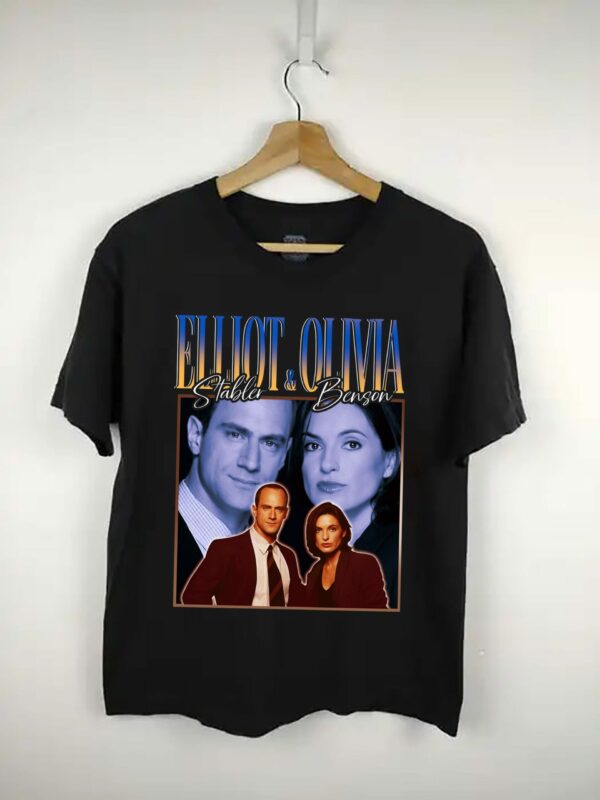 Vintage Elliot Stabler &amp Olivia Benson 90’s Shirt