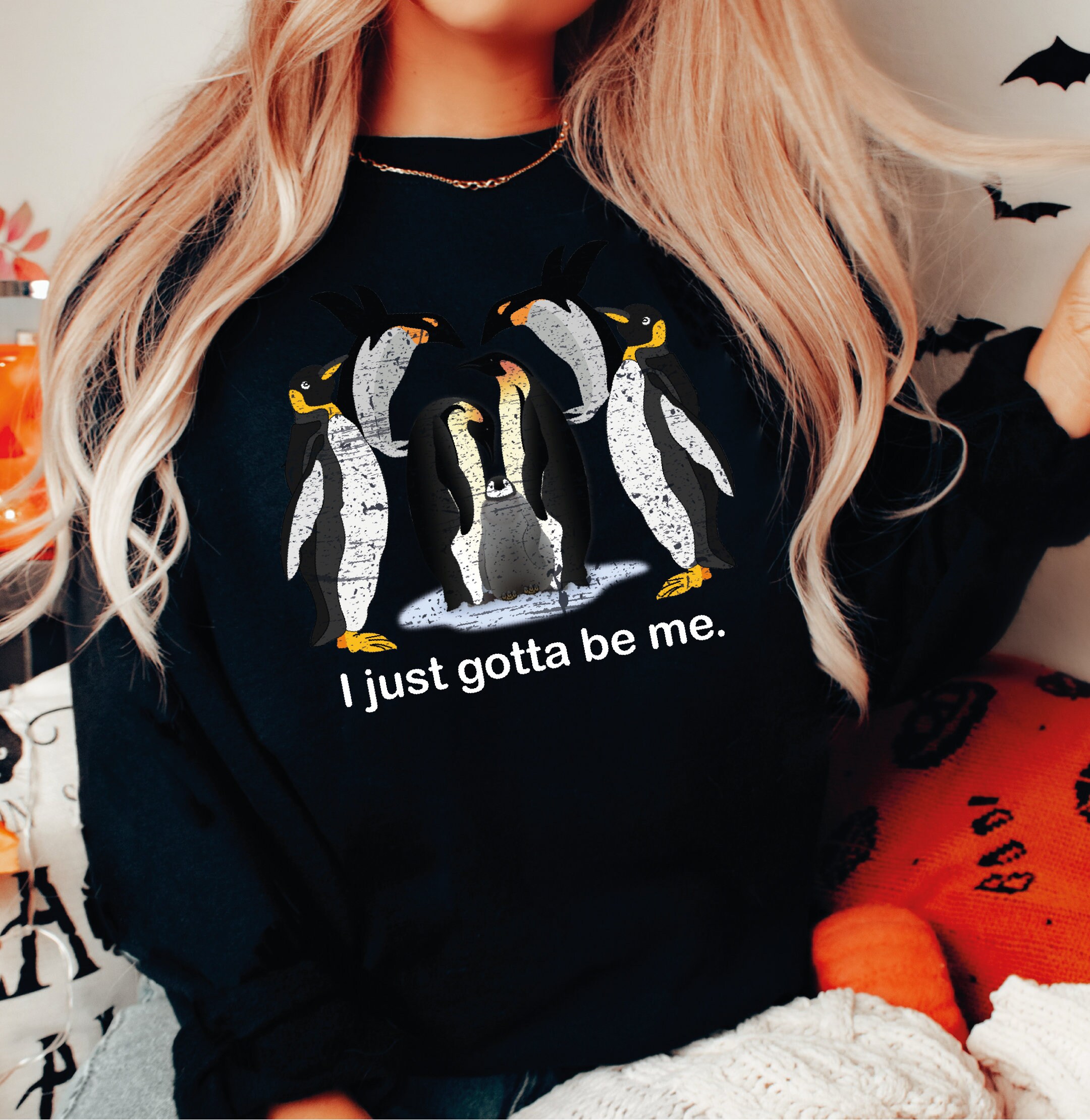 Vintage I Just Gotta Be Me Penguin Sweatshirt Vintage I Just Gotta Be Me Penguin Sweatshirt