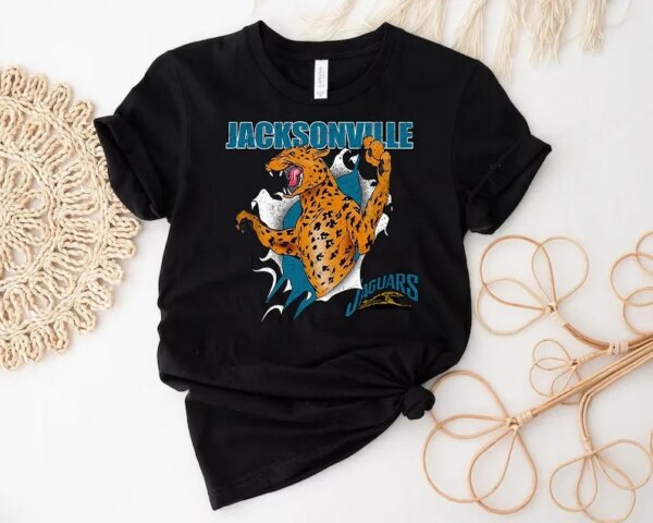 Vintage Jacksonville Football T Shirt Hoodie