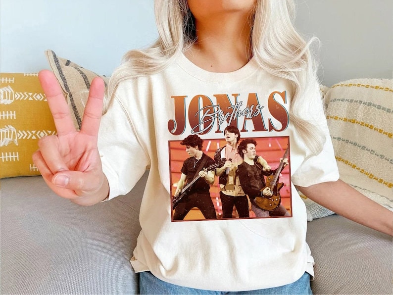 Vintage Jonas Brothers Fan Shirt Vintage Jonas Brothers Fan Shirt