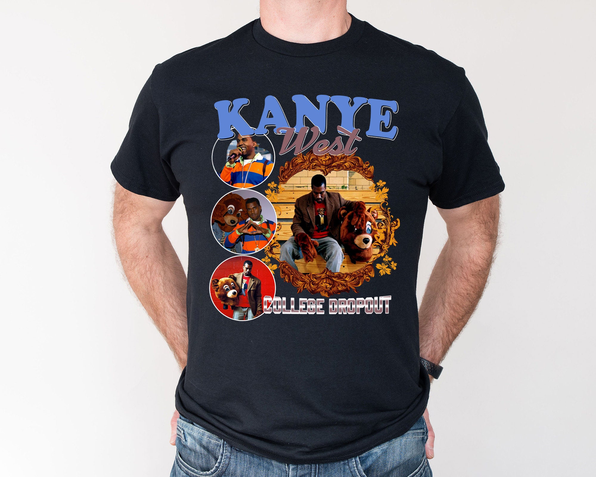 Vintage Kanye West College Dropout Shirt Vintage Kanye West College Dropout Shirt