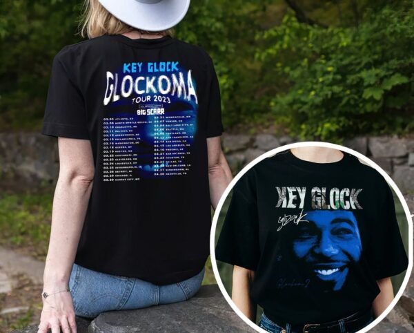 Vintage Key Glock 90s Style Tour 2023 Shirt