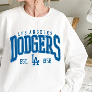 Vintage Los Angeles Dodgers Baseball Sweatshirt Tee