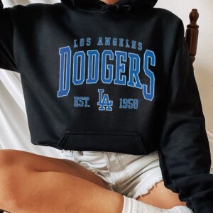 Vintage Los Angeles Dodgers Shirt Sweatshirt Hoodie