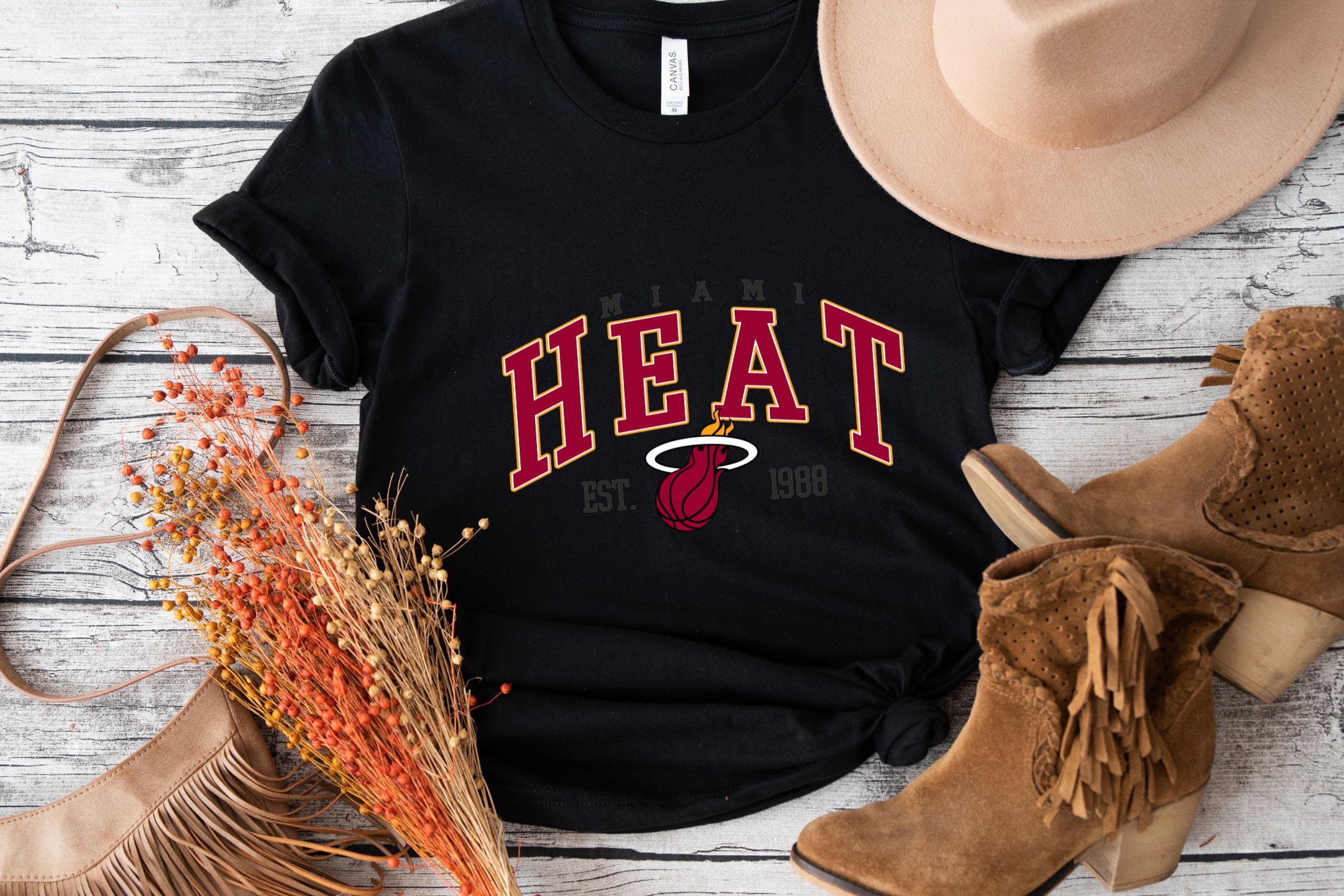 Vintage Miami Heat Basketball Sweatshirt Vintage Miami Heat Basketball Sweatshirt
