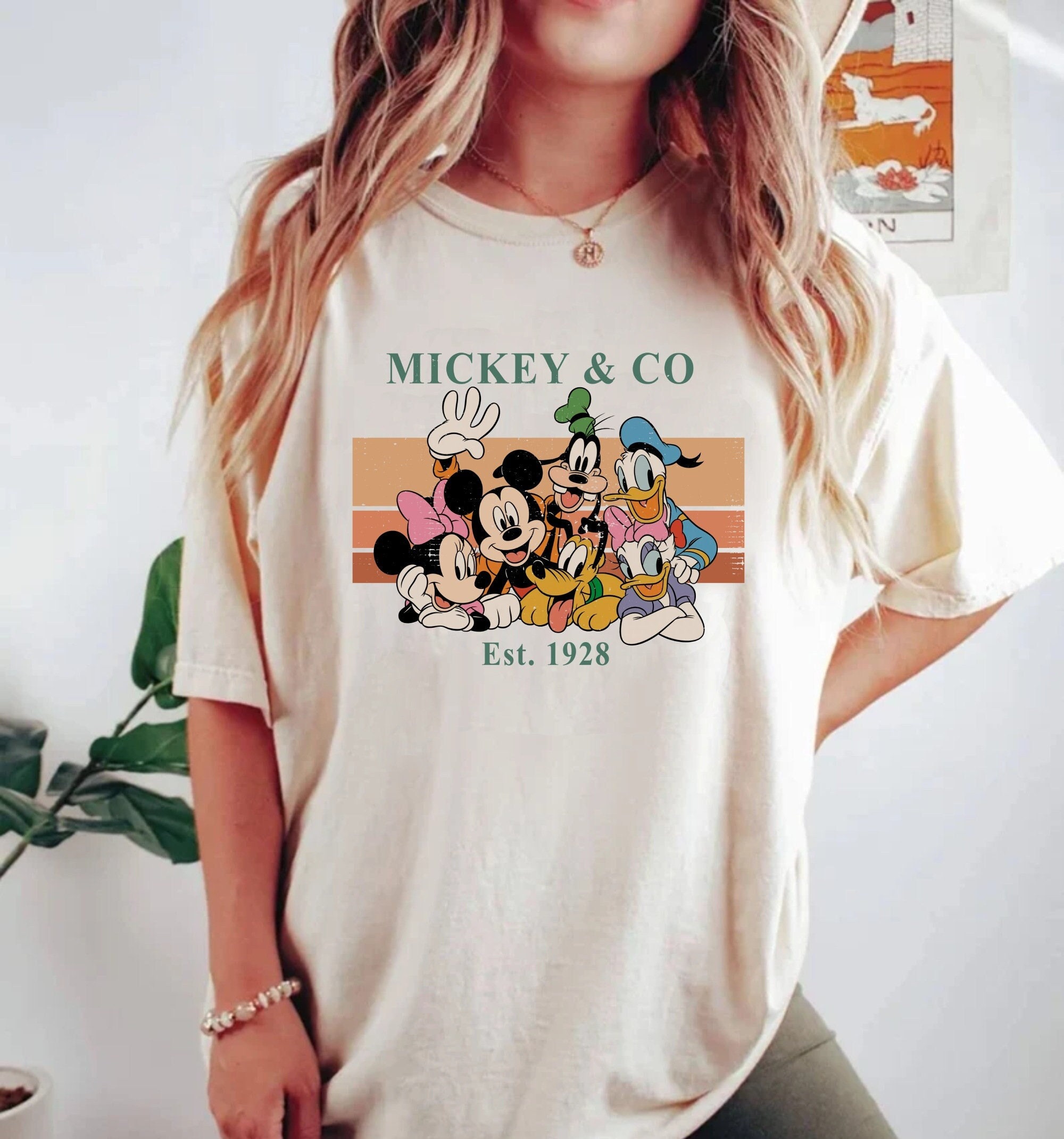 Vintage Mickey & Co 1928 Friends Shirt Vintage Mickey & Co 1928 Friends Shirt