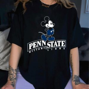 Vintage NCAA Penn State Nittany Lions Mickey Unisex Shirt