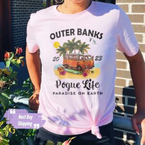 Vintage Outer Banks Paradise On Earth Shirt