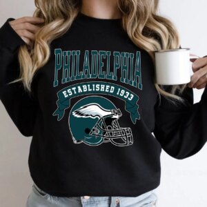 Vintage Philadelphia Go Birds Eagle Shirt Sweater