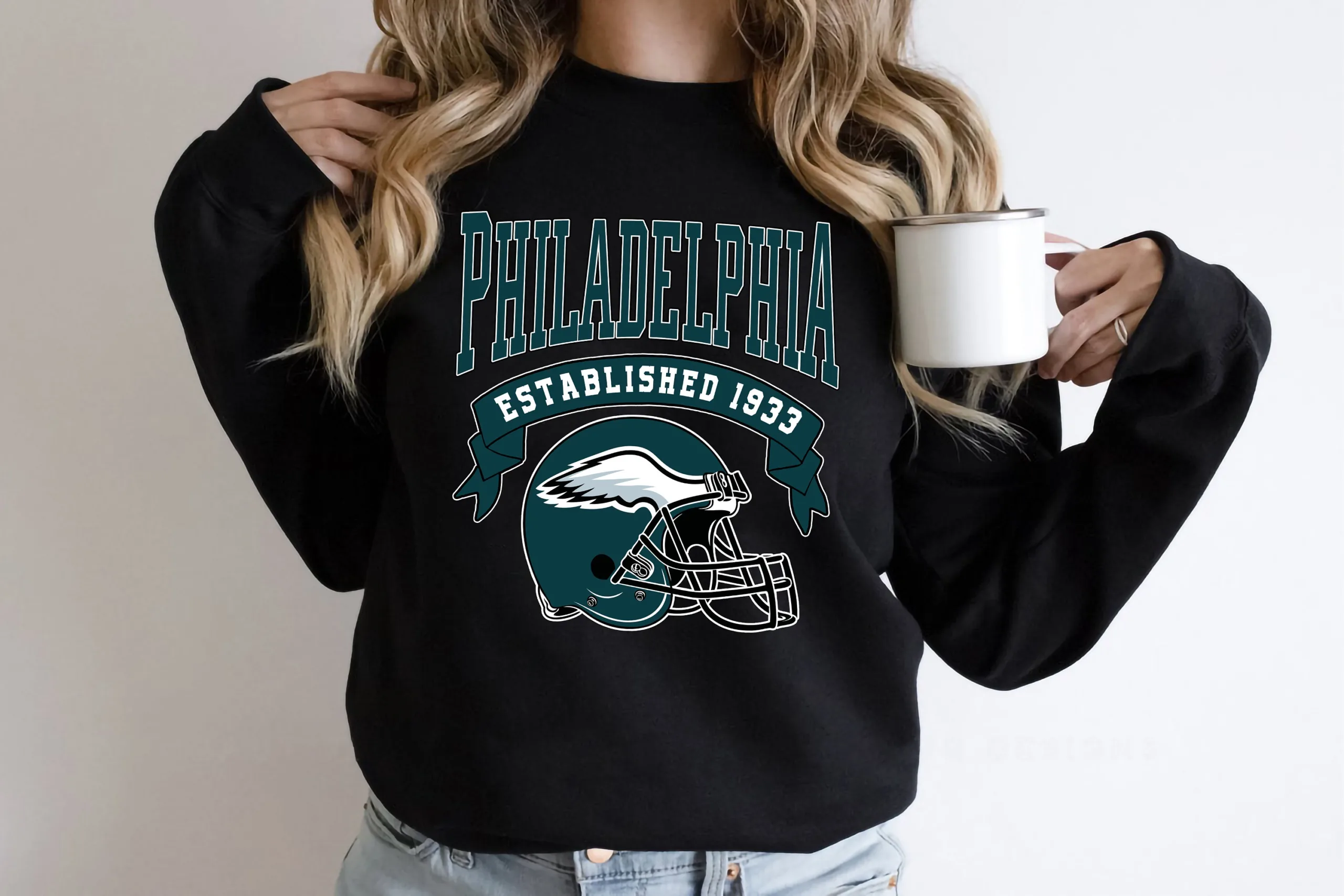 Vintage Philadelphia Go Birds Eagle Shirt Sweater Vintage Philadelphia Go Birds Eagle Shirt Sweater