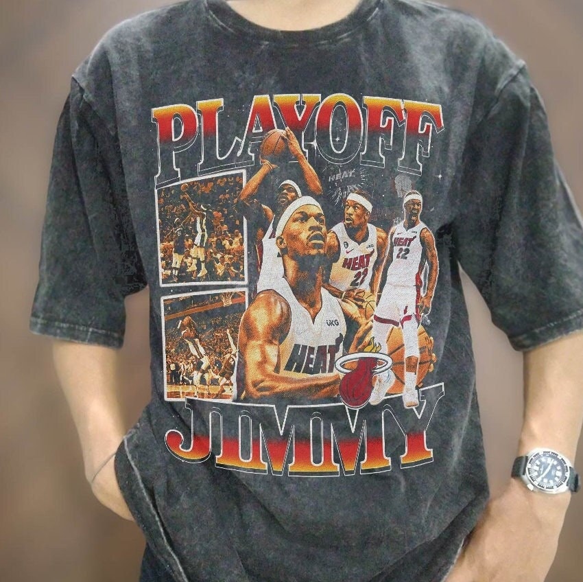 Vintage Playoff Jimmy Butler Basketball T Shirt Vintage Playoff Jimmy Butler Basketball T Shirt