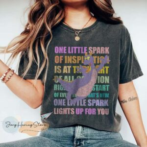 Vintage Retro One Little Spark Figment Shirt