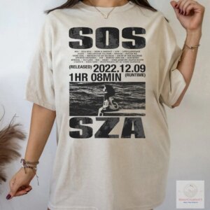 Vintage SZA Album Cover Shirt