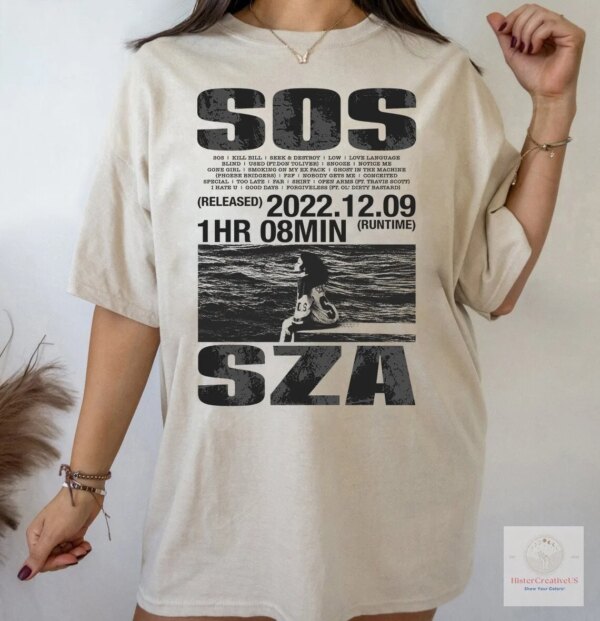 Vintage SZA Album Cover Shirt