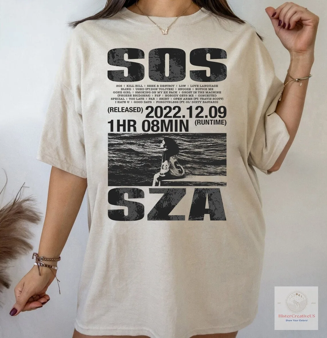 Vintage SZA Album Cover Shirt Vintage SZA Album Cover Shirt