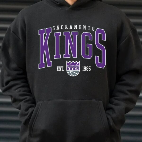 Vintage Sacramento Kings Basketball Fan Sweatshirt Unisex Tee