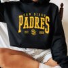 Vintage San Diego Padres Baseball Sweatshirt Hoodie Shirt