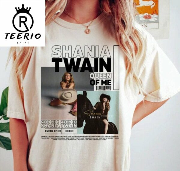 Vintage Shania Twain Queen Of Me Tour Unisex T Shirt