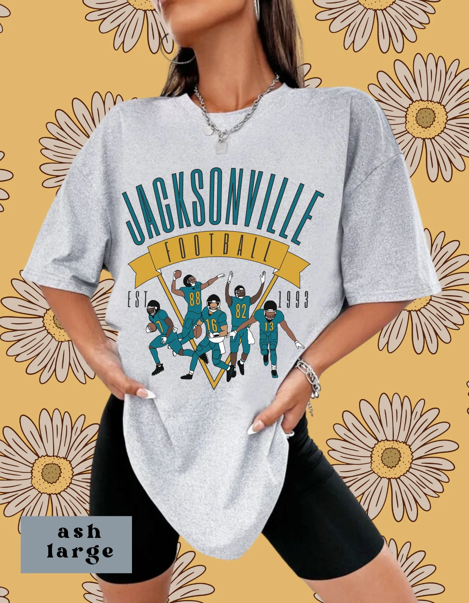 Vintage Style Jacksonville Jaguars Football Tee FL T Shirt Vintage Style Jacksonville Jaguars Football Tee FL T Shirt