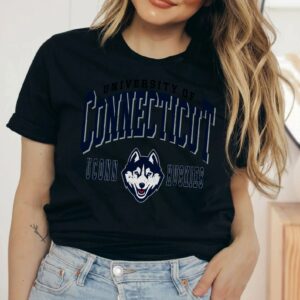 Vintage UConn Huskies Logo T-Shirt