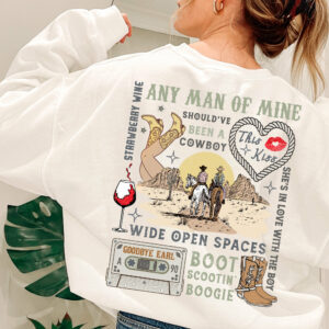Vintage Western 90s Retro Country Music Sweatshirt