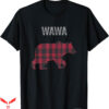 Wawa Hoagiefest T-shirt Red Plaid Wawa Bear Buffalo T-shirt