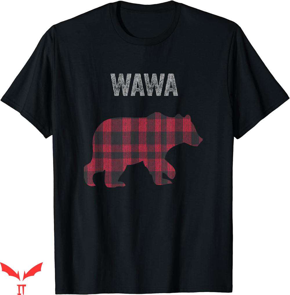Wawa Hoagiefest T-shirt Red Plaid Wawa Bear Buffalo T-shirt Wawa Hoagiefest T-shirt Red Plaid Wawa Bear Buffalo T-shirt