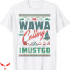 Wawa Hoagiefest T-shirt Wawa Snowmobiling Is Calling Christmas