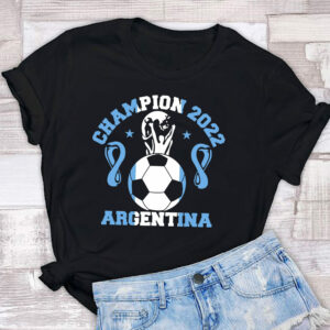 We Are The Champions Argentina Football Coach Shirt