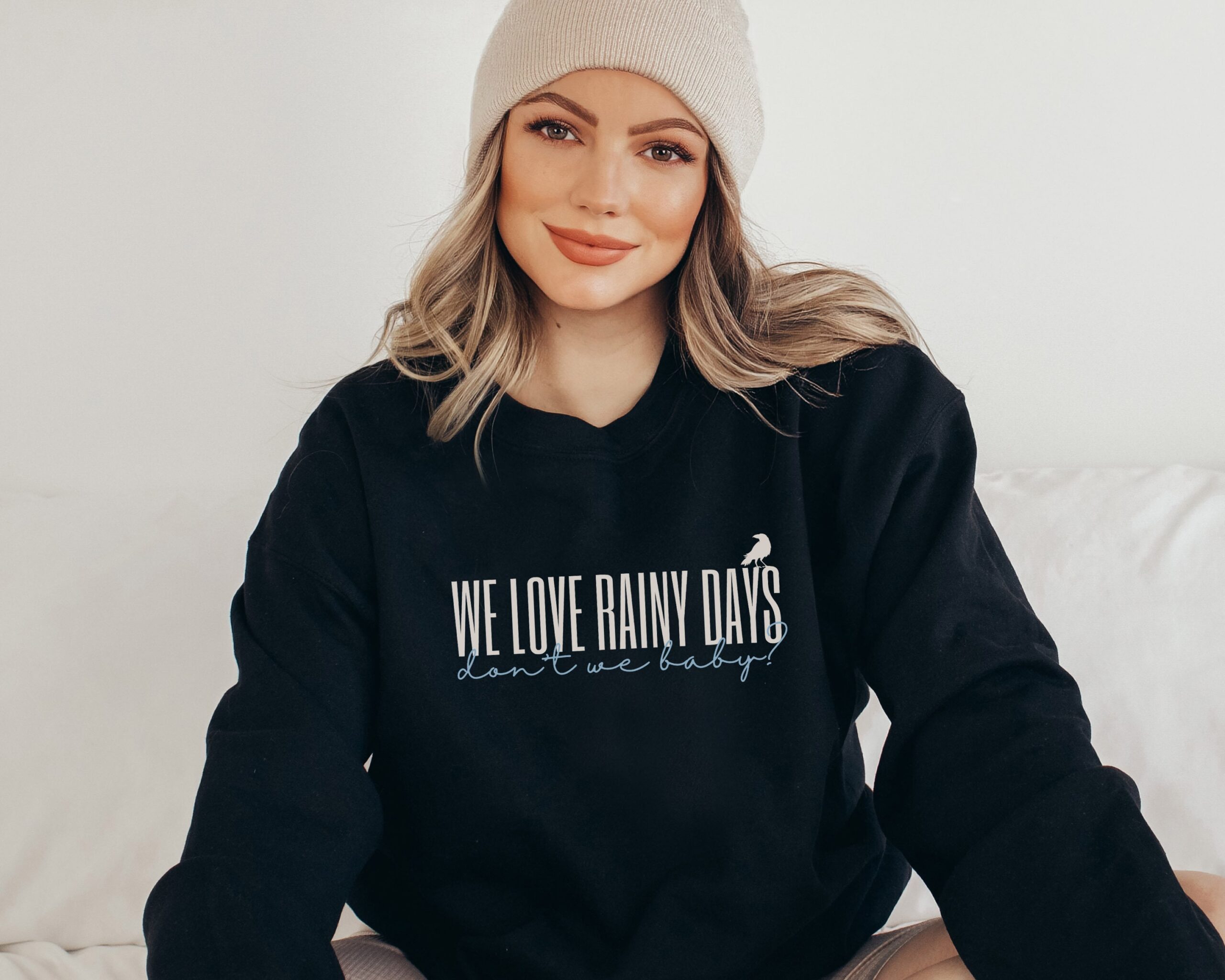 We Love Rainy Days Book Lover Bookish Sweatshirt We Love Rainy Days Book Lover Bookish Sweatshirt