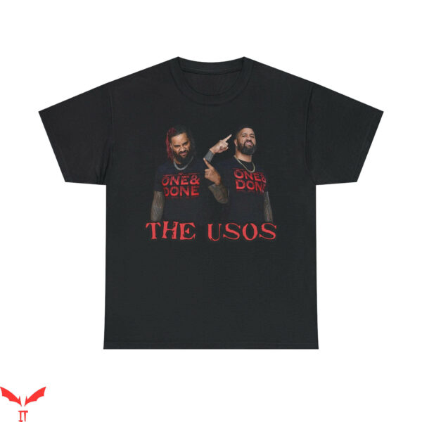 We The Ones T-Shirt The Usos Bloodline Pro Wrestling Tee