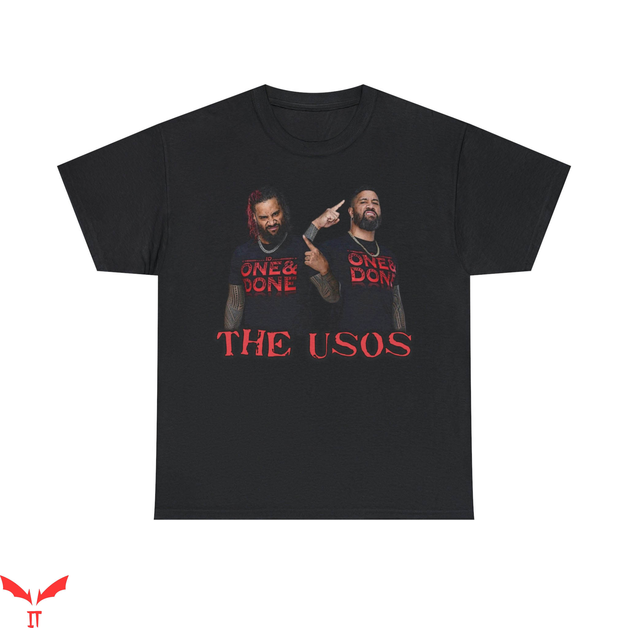 We The Ones T-Shirt The Usos Bloodline Pro Wrestling Tee We The Ones T-Shirt The Usos Bloodline Pro Wrestling Tee