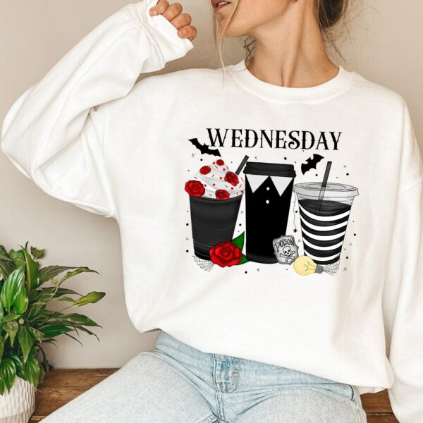 Wednesday Addams Coffee Trending Sweatshirt Shirt