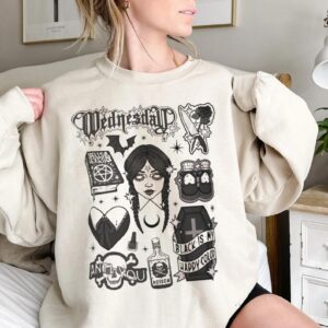 Wednesday Addams Nevermore Academy 1791 Sweatshir Costume