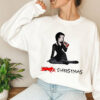 Wednesday Christmas Jenna Ortega Netflix Trending TV Series Sweatshirt Shirt