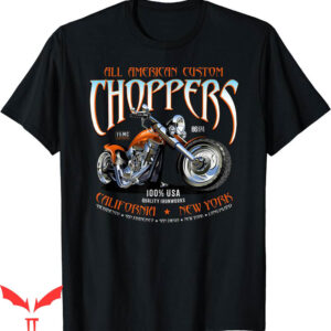 West Coast Choppers T-Shirt All American Custom MC