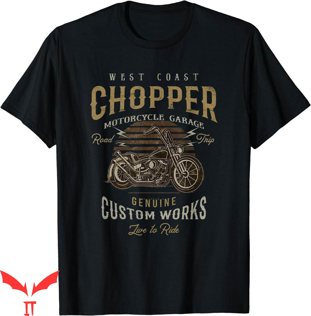 West Coast Choppers T-Shirt Garage Vintage Graphic West Coast Choppers T-Shirt Garage Vintage Graphic