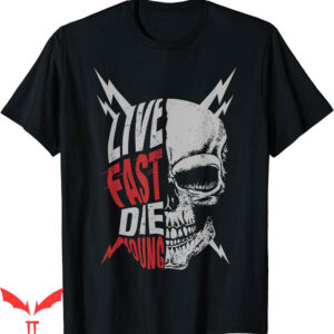 West Coast Choppers T-Shirt Live Fast Die Young Vintage