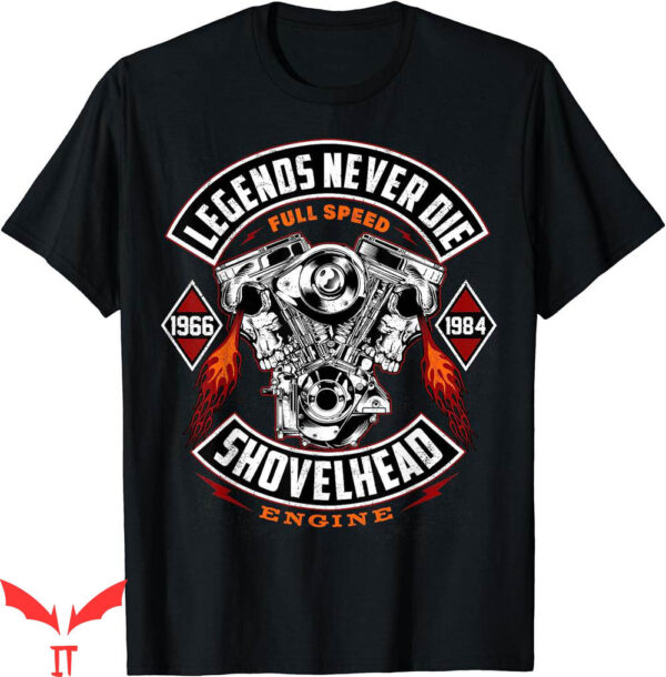 West Coast Choppers T-Shirt Shovelhead Motor