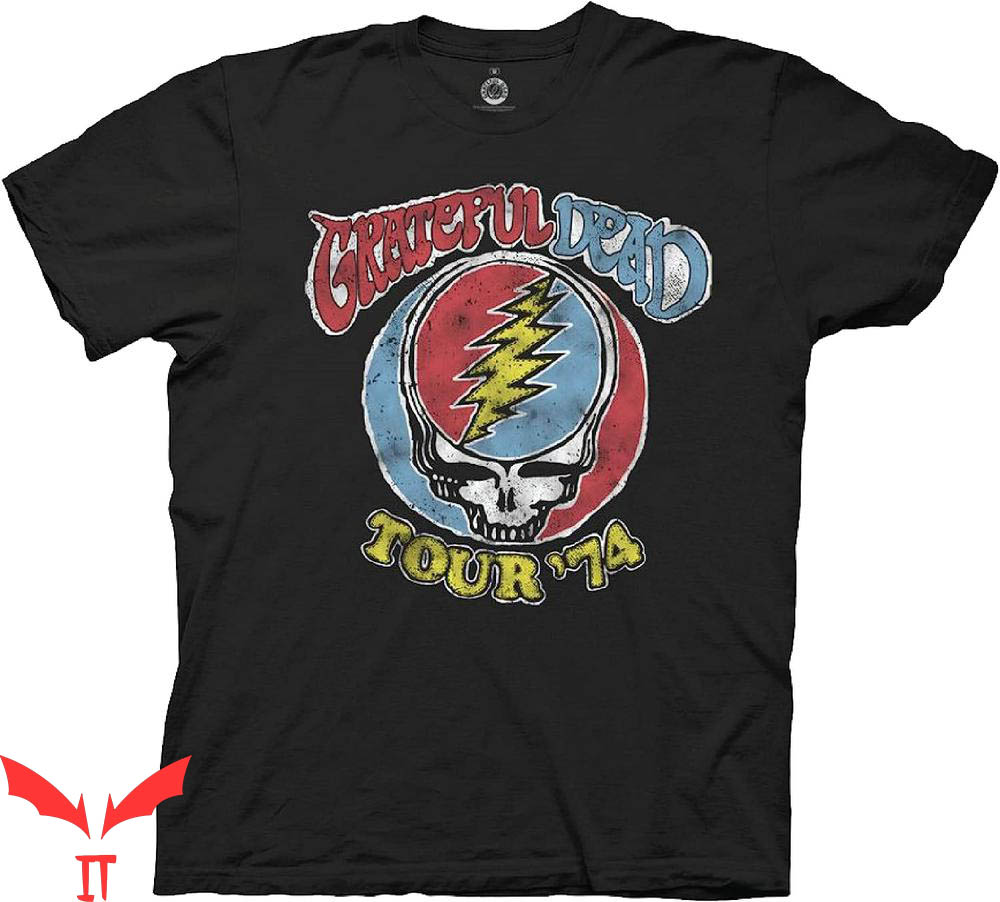 Women Grateful Dead T-Shirt Ripple Junction Logo Officially Women Grateful Dead T-Shirt Ripple Junction Logo Officially