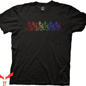 Women Grateful Dead T-Shirt Steal Dancing Bear Vintage