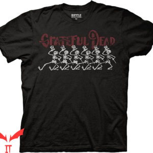 Women Grateful Dead T-Shirt Steal Face Dancing Bear Vintage