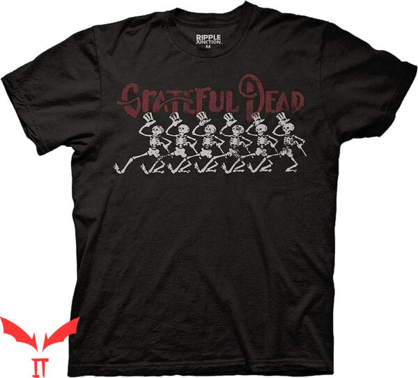 Women Grateful Dead T-Shirt Steal Face Dancing Bear Vintage