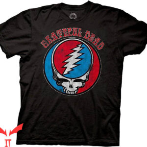Women Grateful Dead T-Shirt Stealie Face Officially Licensed