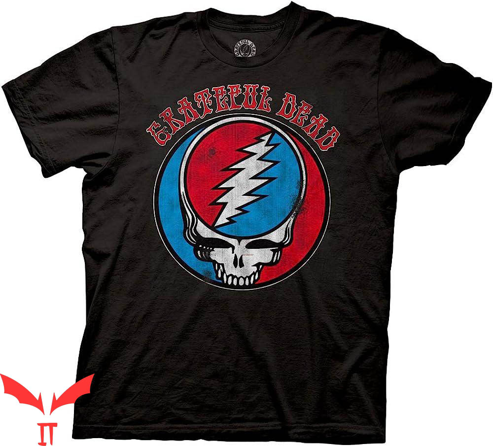 Women Grateful Dead T-Shirt Stealie Face Officially Licensed Women Grateful Dead T-Shirt Stealie Face Officially Licensed